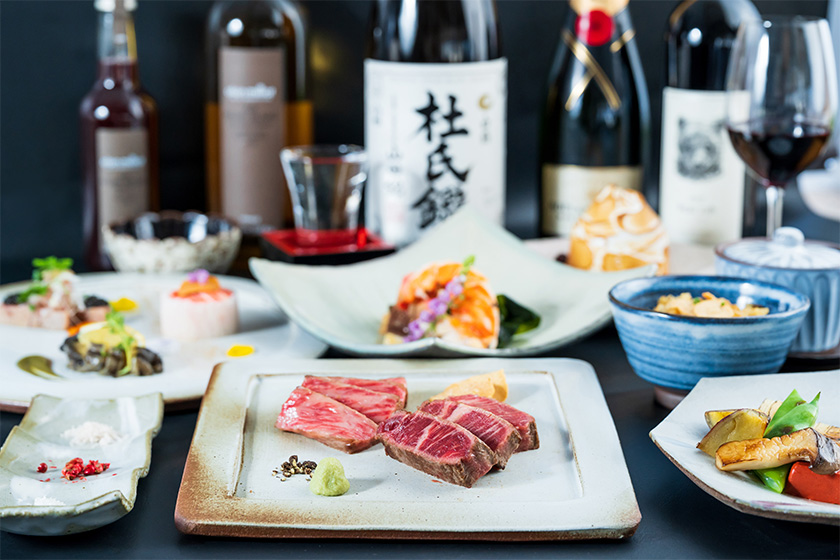 海神（かいじん）コース 最高食材で贅を尽くした＜光のコース＞