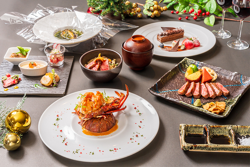 鉄板焼き スペシャルクリスマスディナー