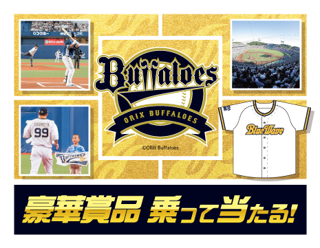 オリックス・バファローズの始球式や観戦チケットが当たる！キャンペーン開催