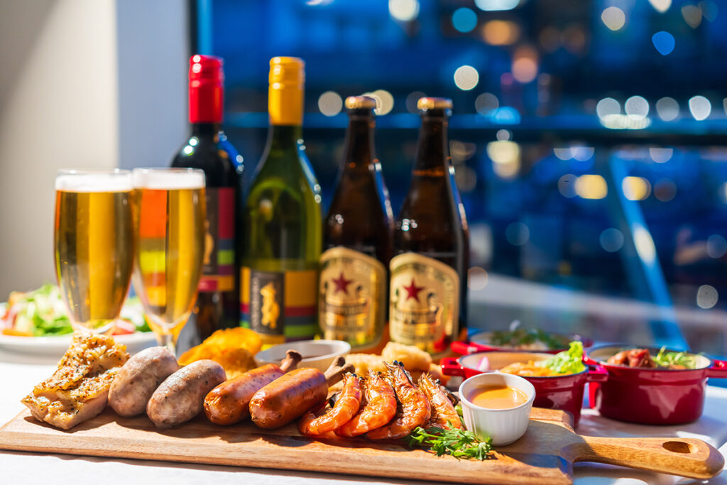 [コンチェルト]BEERGARDENCRUISE 船上で夜景とビールを！ワンプレート＆サラダバー付き　イメージ画像２